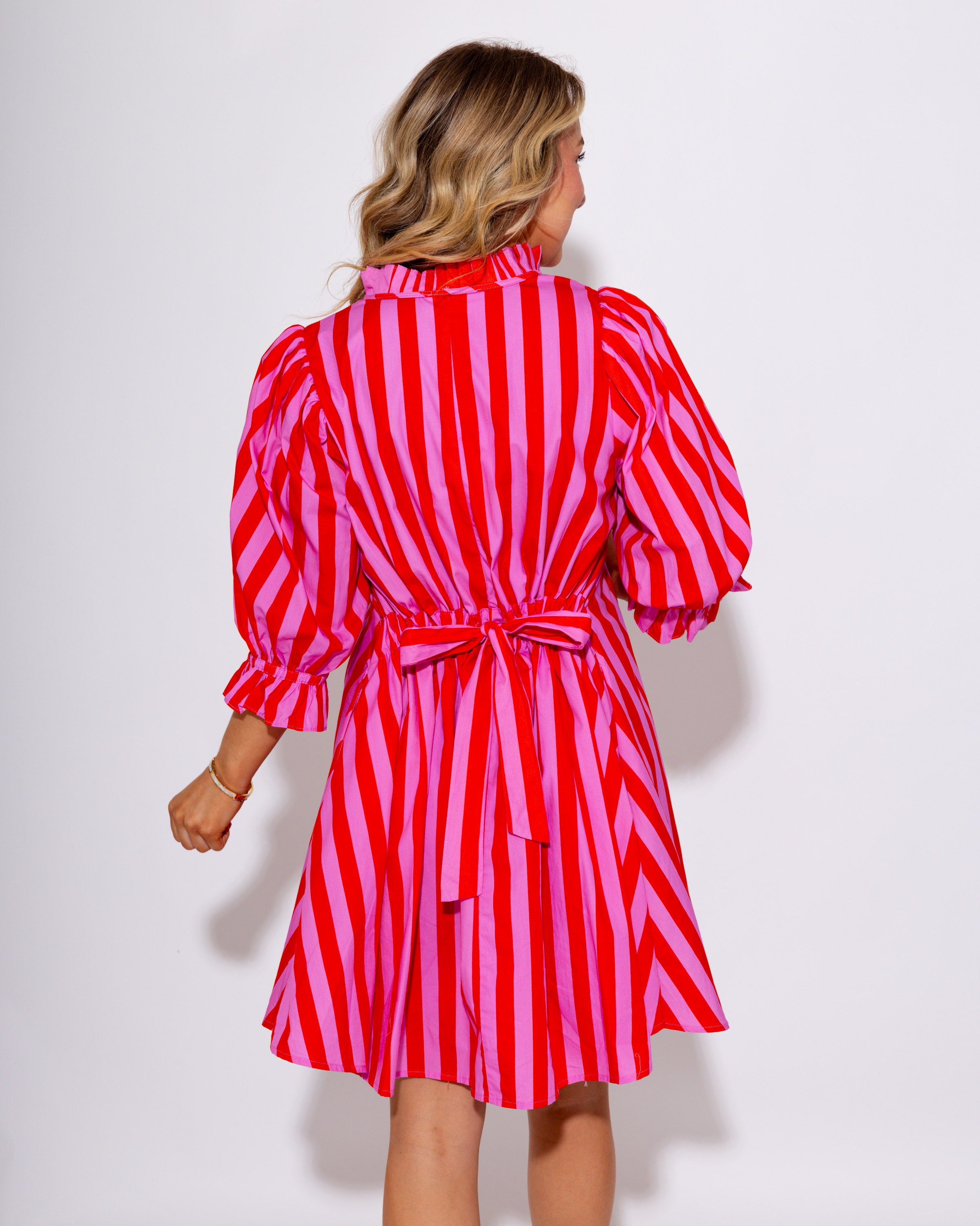 Sweet Stripe Tie-Back Mini
