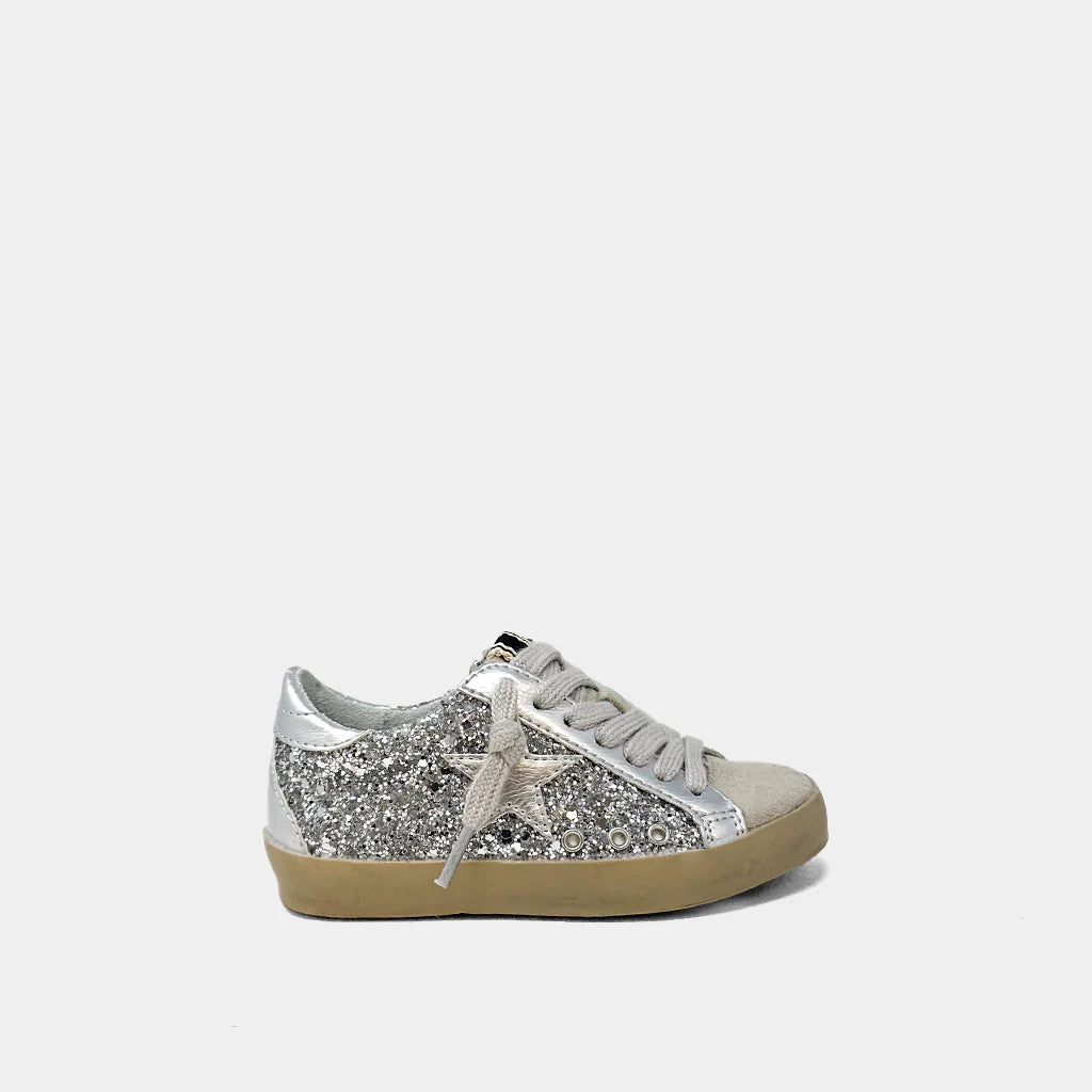Toddler Paula in Silver Shimmer
