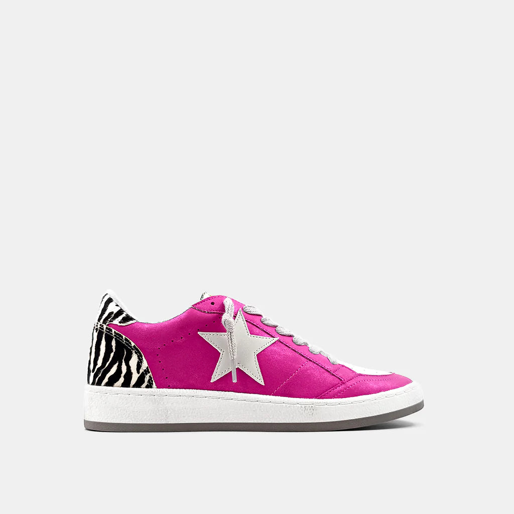 Paz Sneakers in Hot Pink