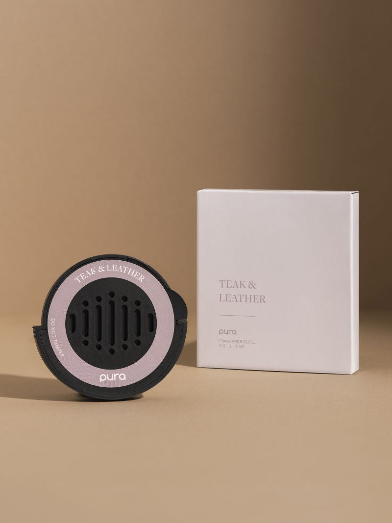 Teak & Leather - Car Scent