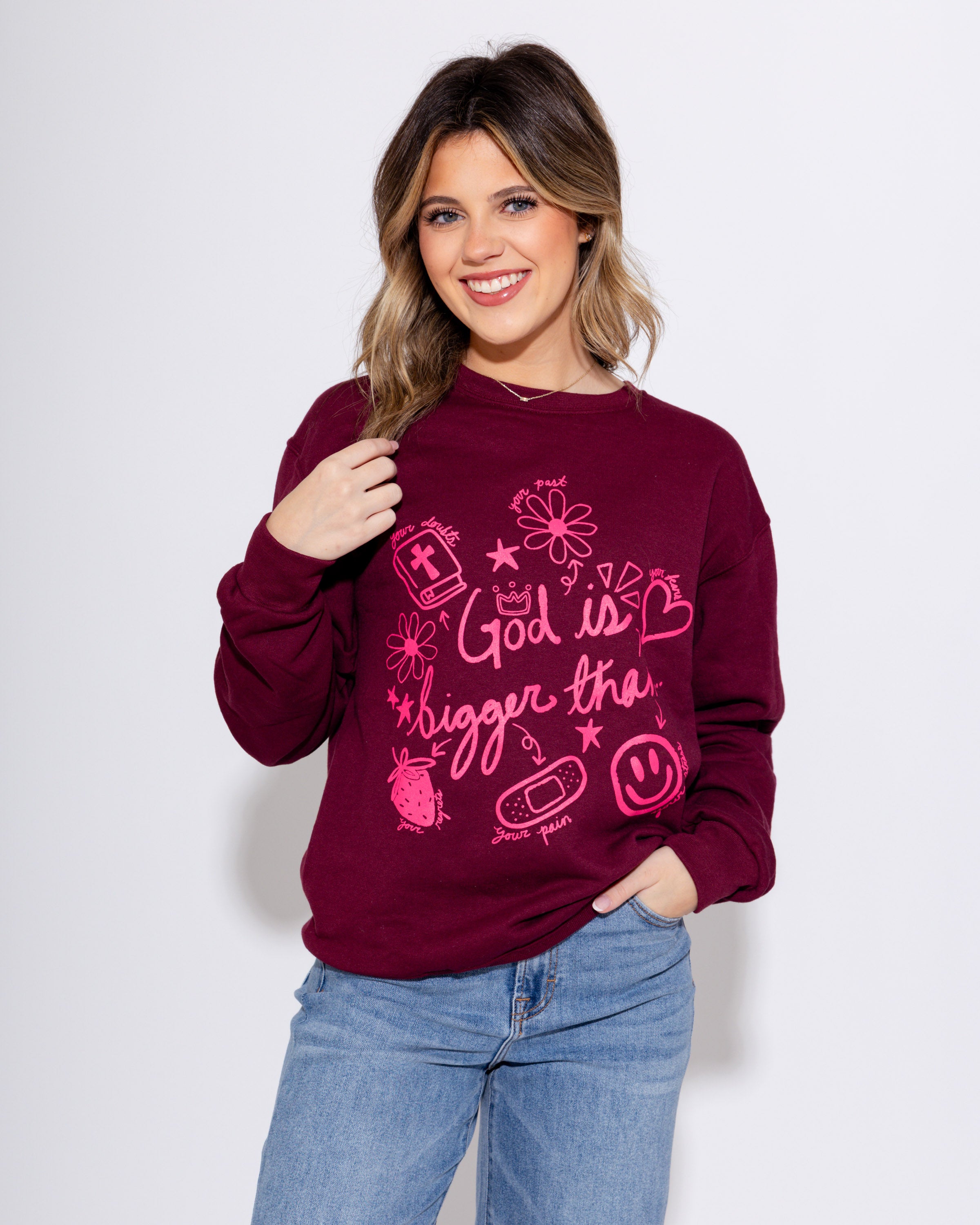God is Bigger Than Sweatshirt