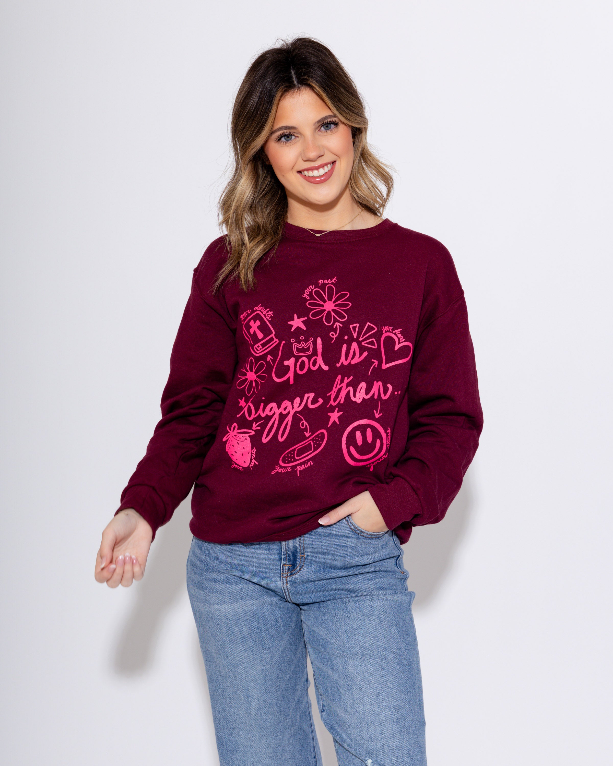 God is Bigger Than Sweatshirt