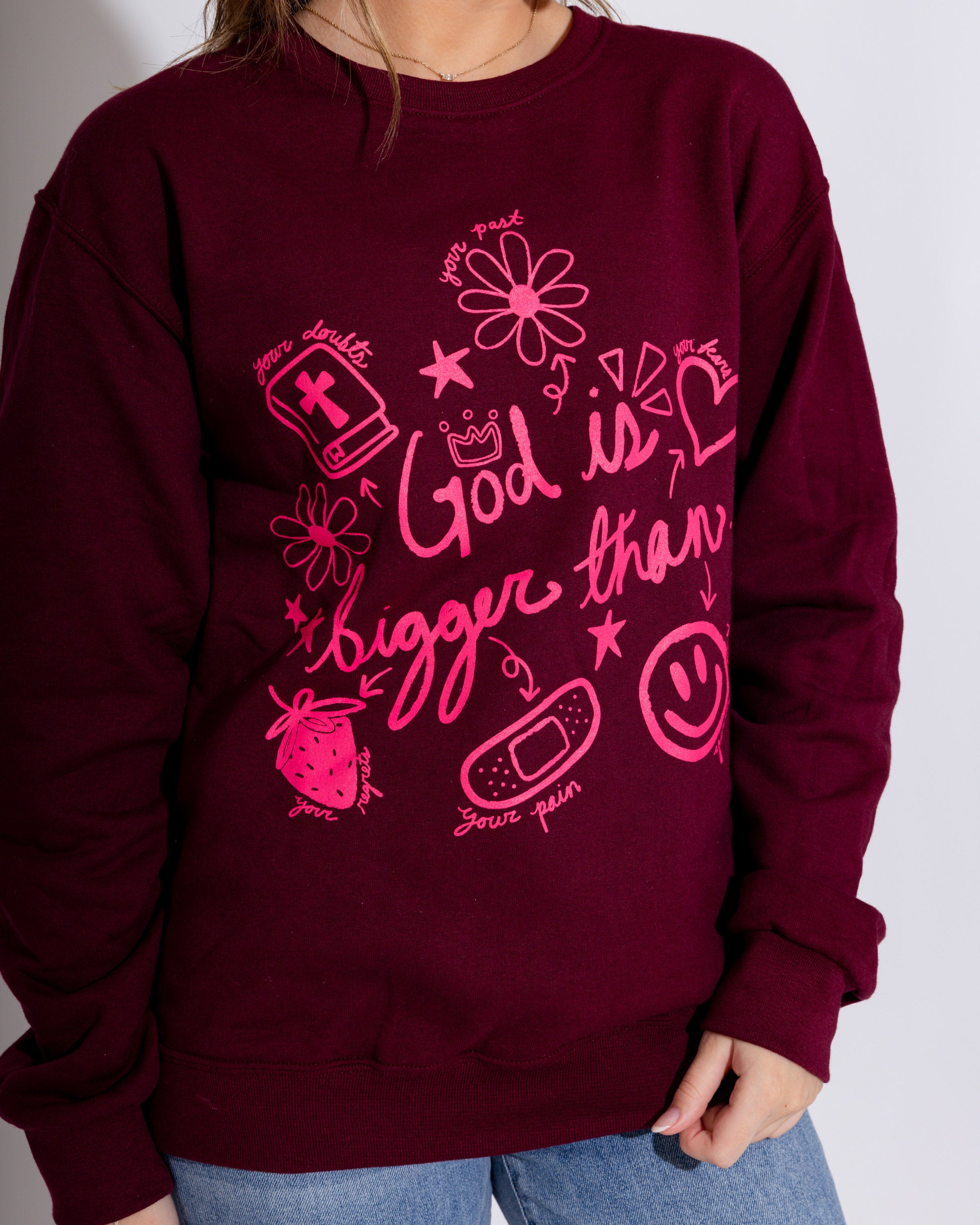 God is Bigger Than Sweatshirt