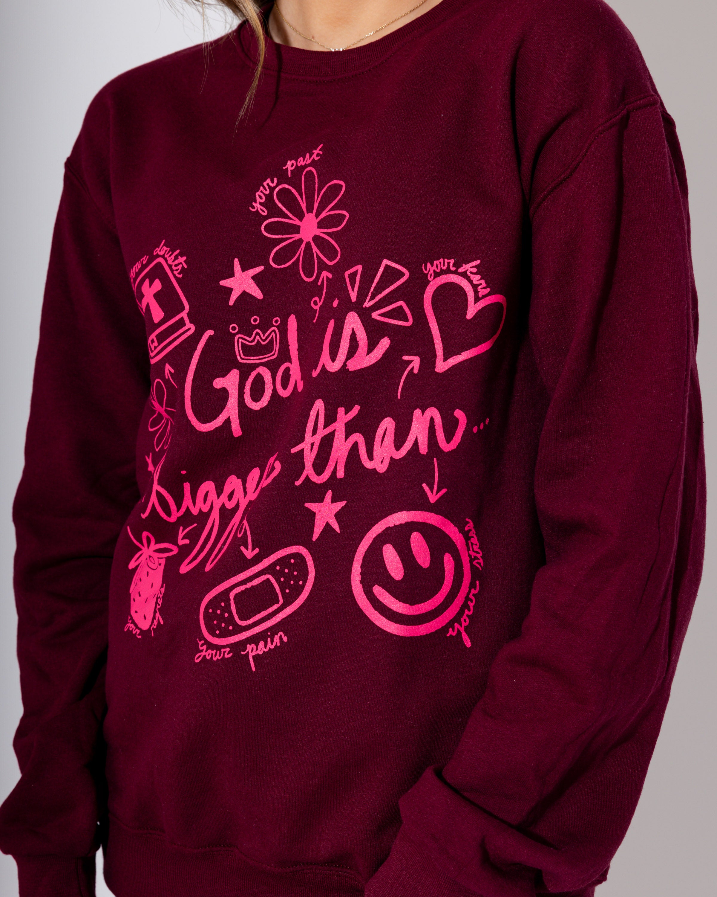 God is Bigger Than Sweatshirt