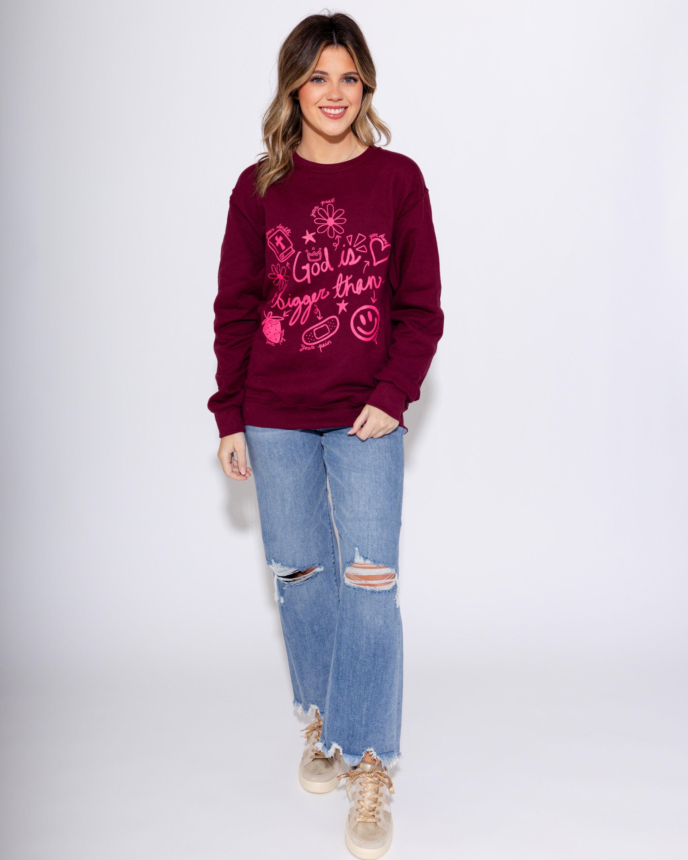 God is Bigger Than Sweatshirt