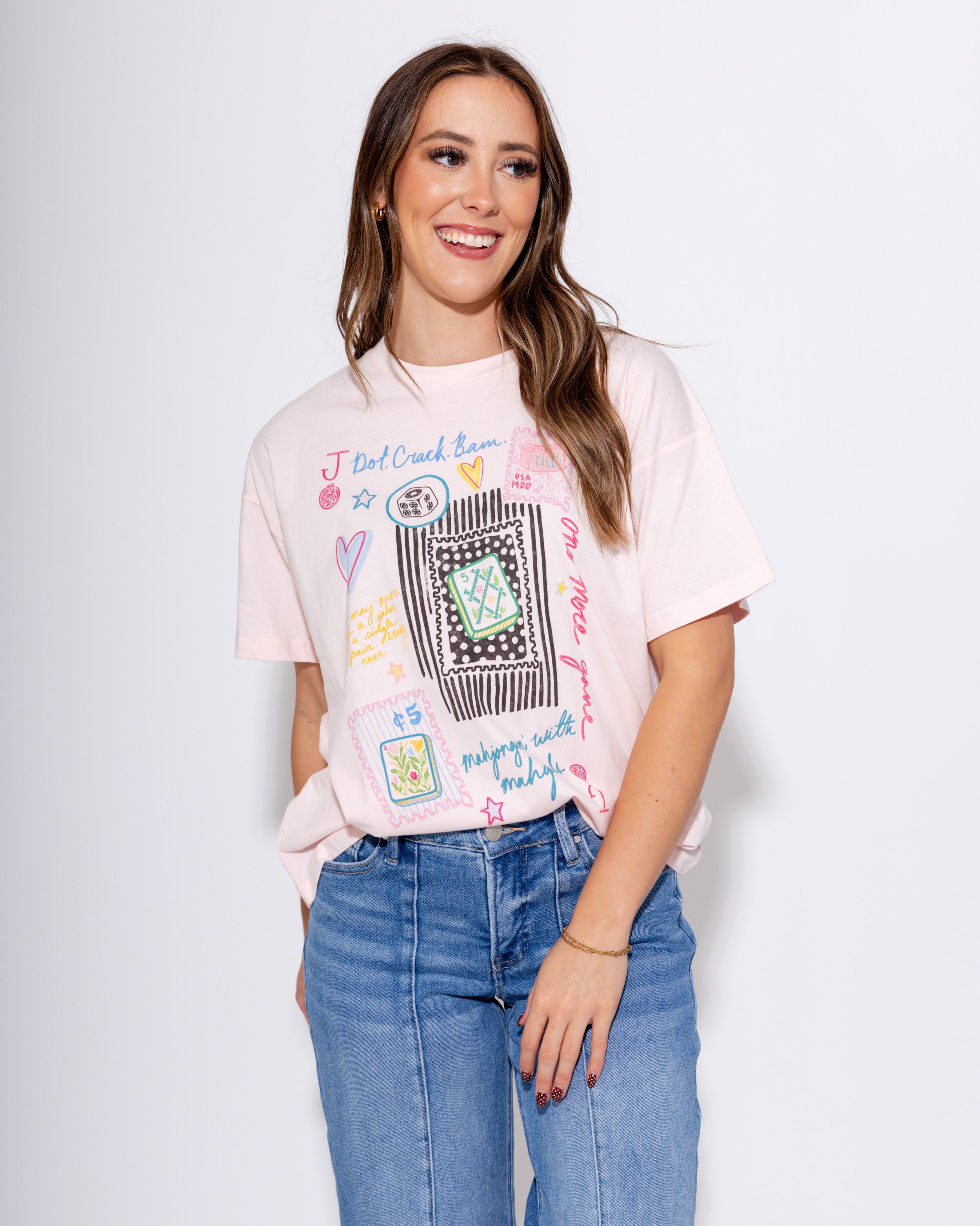 Mahjong Collage Tee