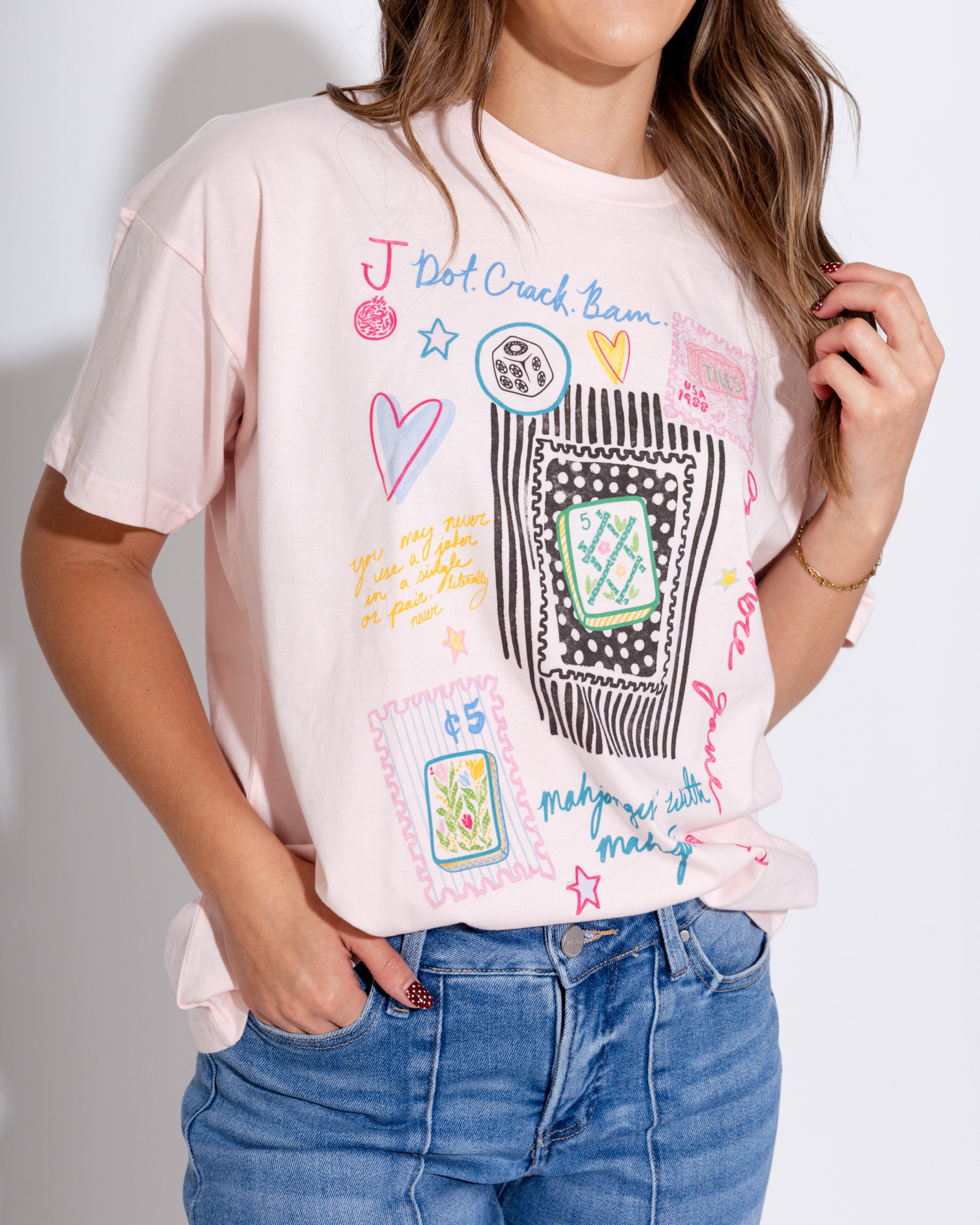 Mahjong Collage Tee