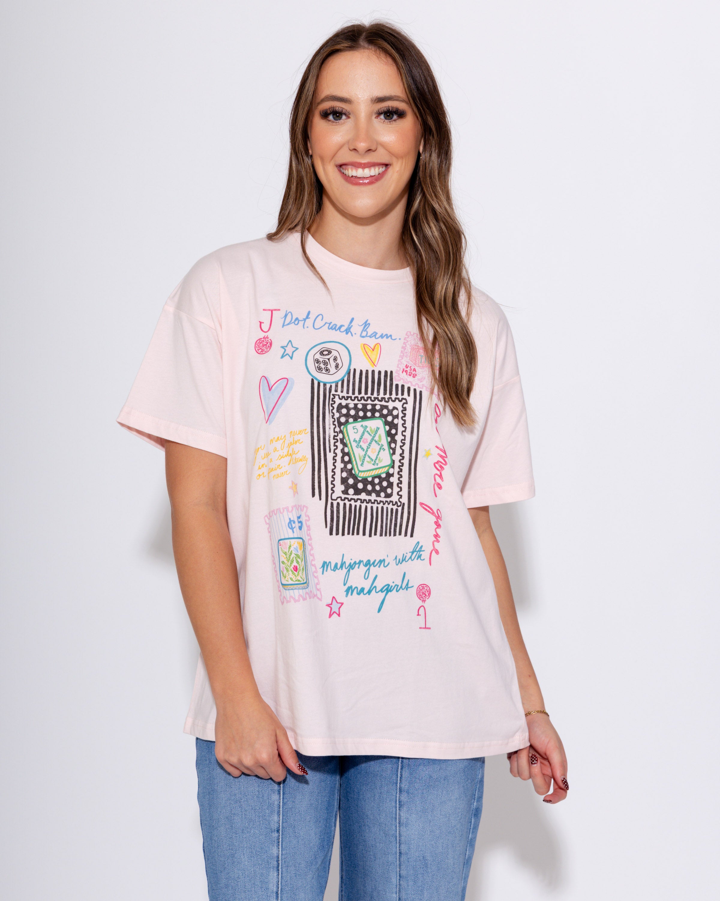 Mahjong Collage Tee