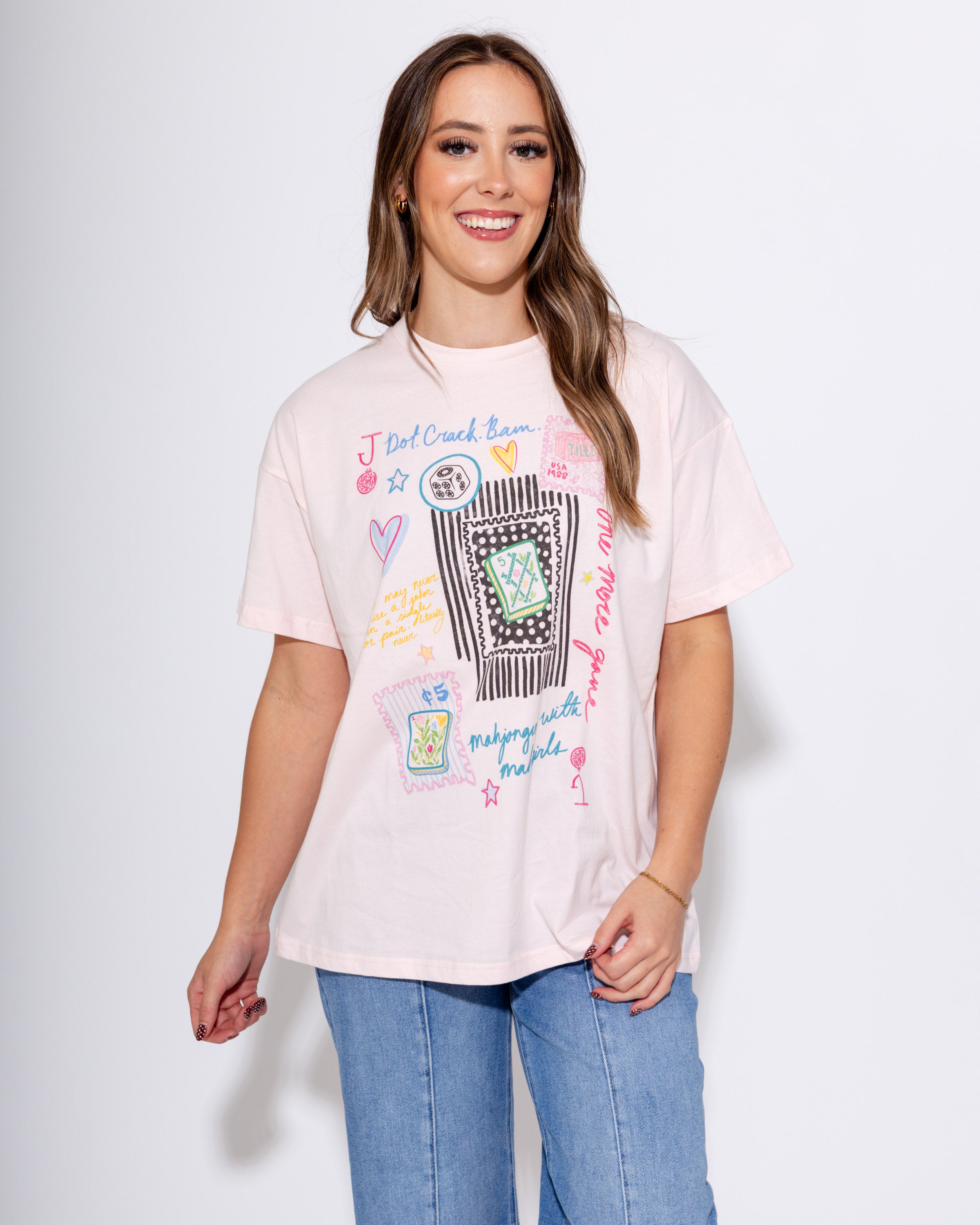 Mahjong Collage Tee