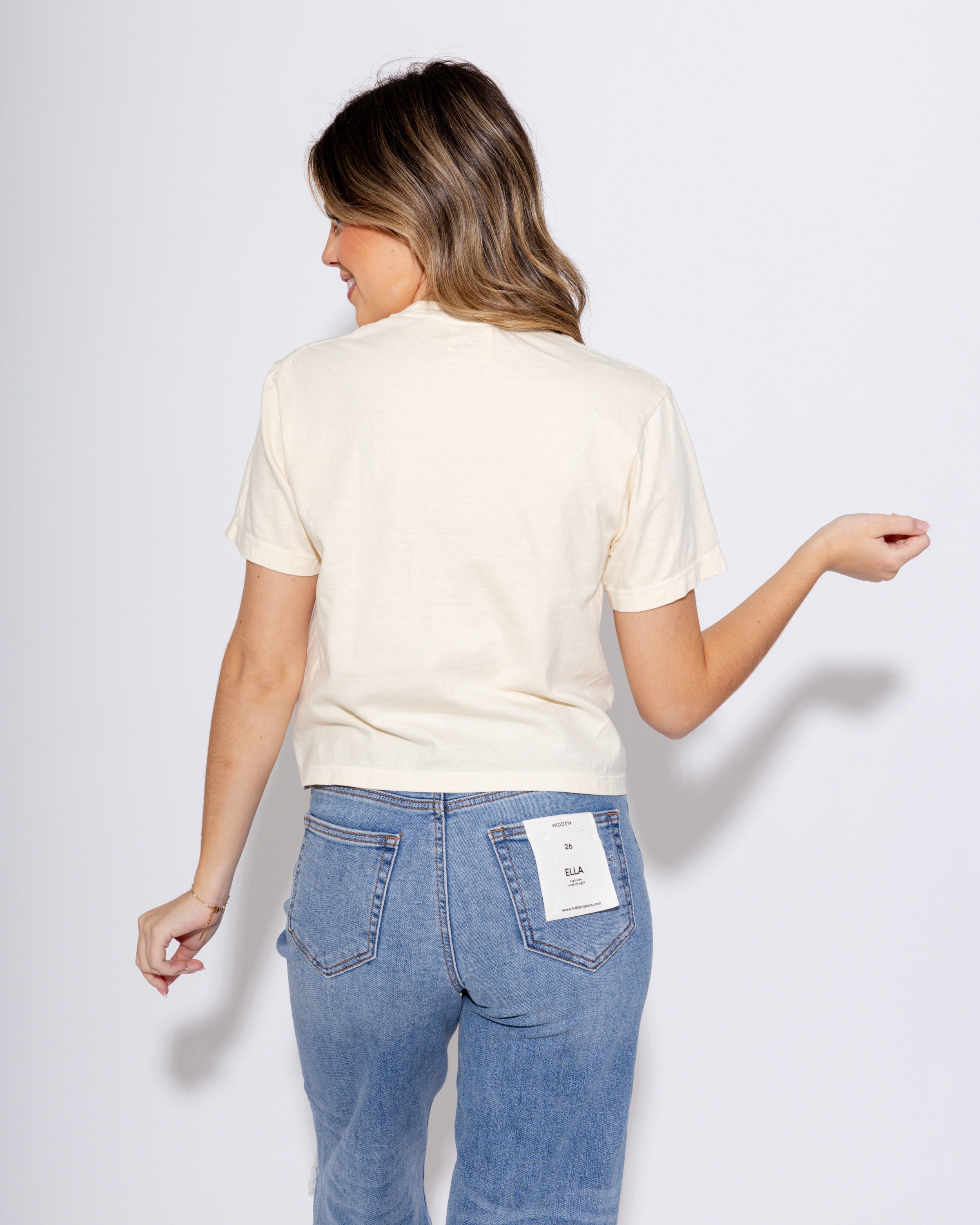 Get Your Mahj-On Crop Tee