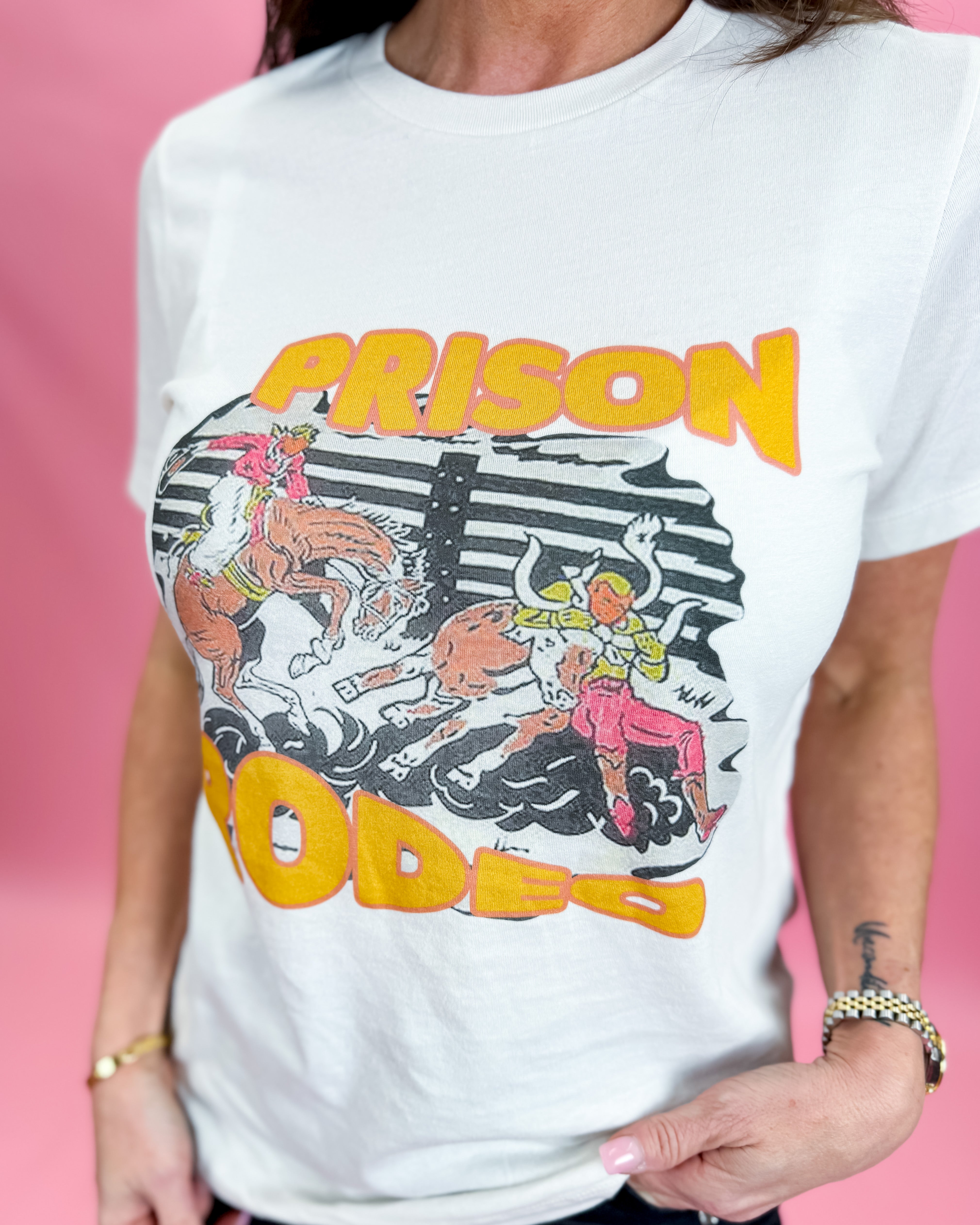 Prison Rodeo Graphic Tee