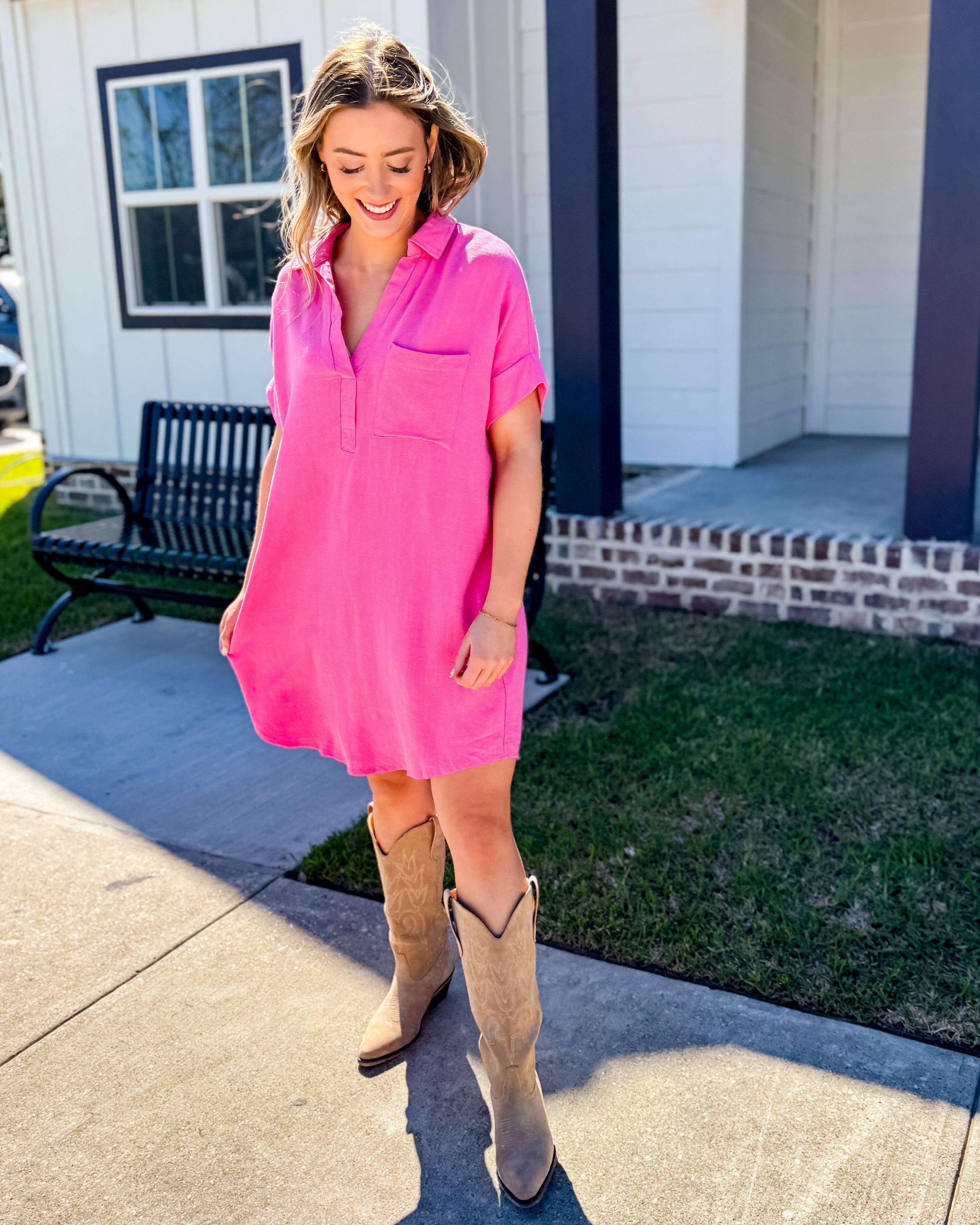 pink shirt dress Buy Lipsy Rose Pink Textured Midi Shirt Dress from Next USA