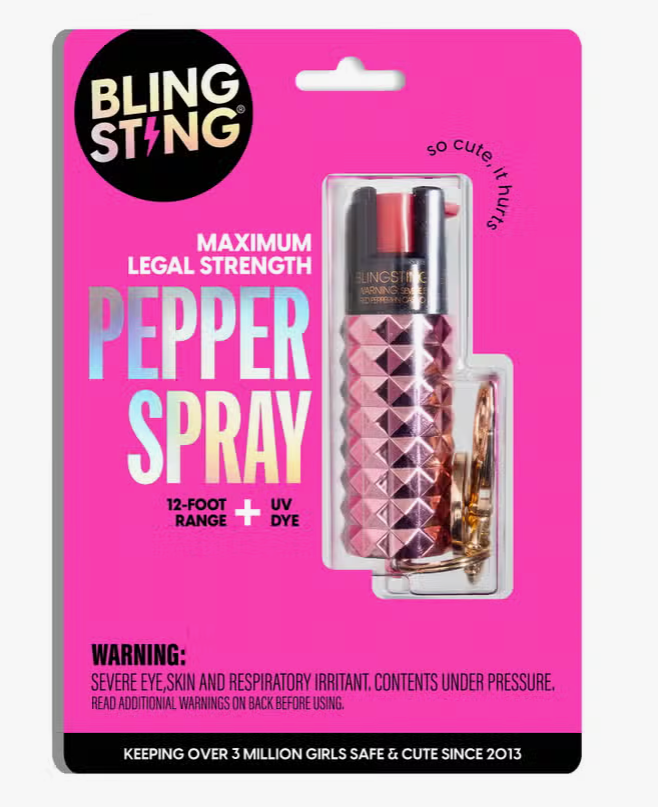 Metallic Studded Pepper Sprays