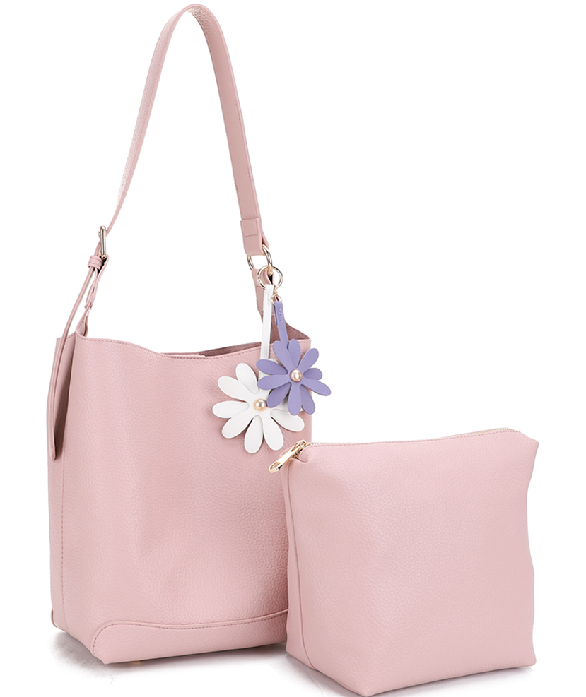 Floral Daily Duo Tote Bag in Blush