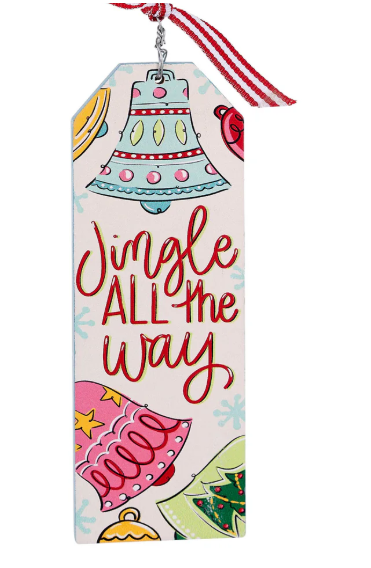 Vintage Christmas Wood Ornament