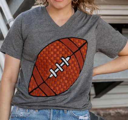 Checkered Football Tee