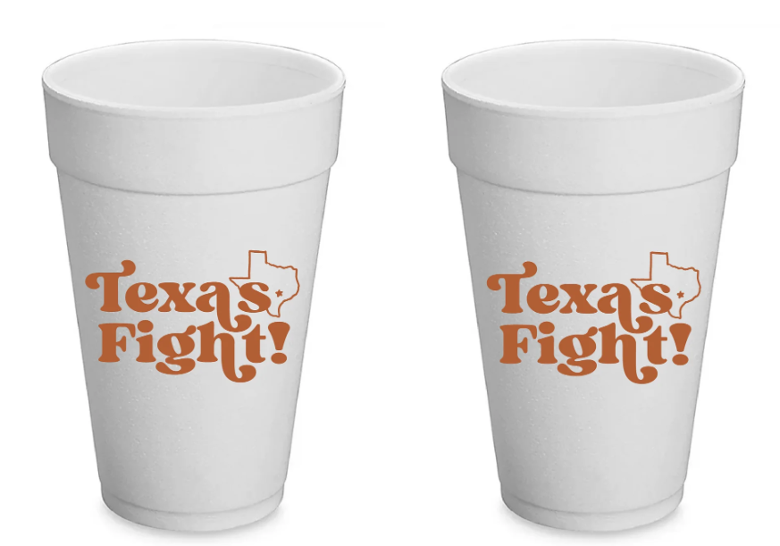 Austin Styrofoam Cups Set of 8 (20oz)