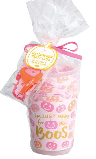 Jack-O-Lantern Party Cup Set