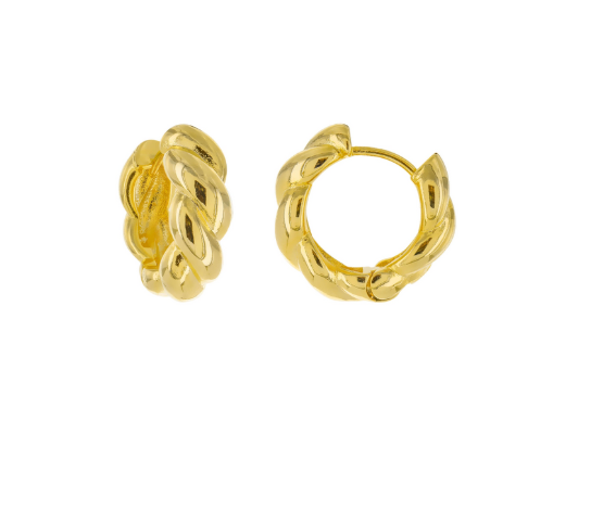 Twist Huggie Earring