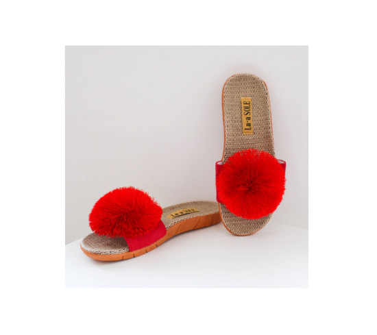 Pom Pom Slides | Red