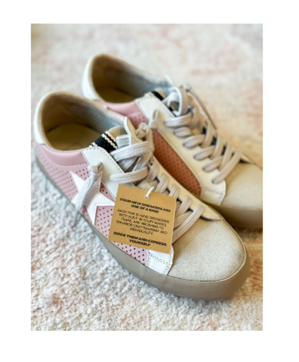Paula Sneaker in Mauve Perf