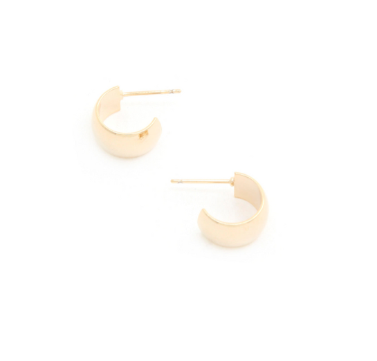 Solid Small Hoop Earring
