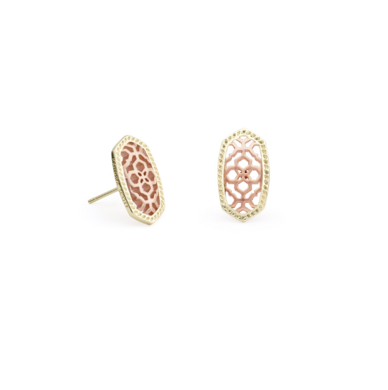 Ellie Stud Earring in Filigree