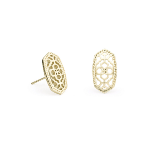 Ellie Stud Earring in Filigree