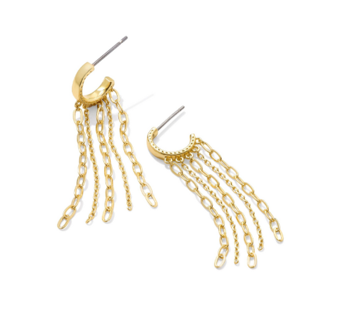 Eve Huggie Earring in Gold Metal