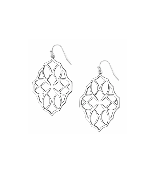 Believer Large Drop Earring in Silver