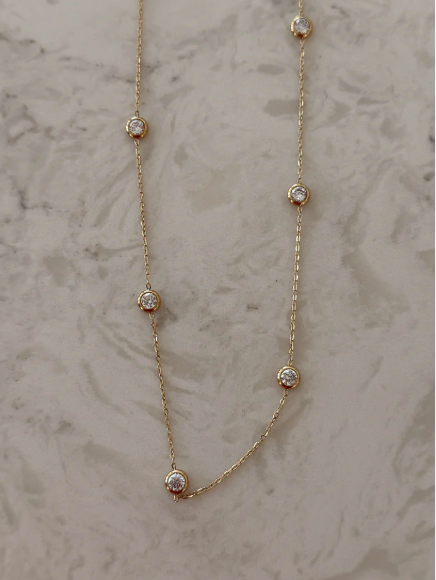 Dainty Diamond Necklace