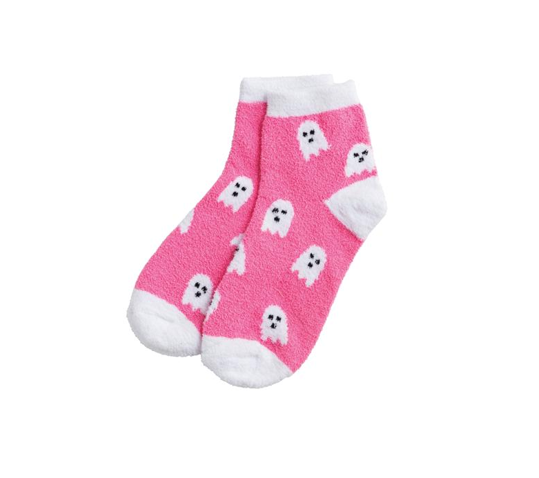 Pink Ghost Sock Set