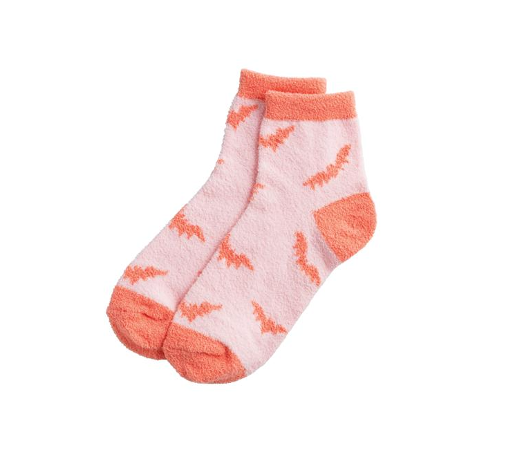 Blush Bat Sock Set