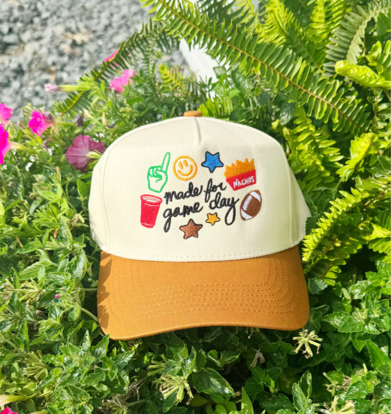 Made For Game Day Collage Hat