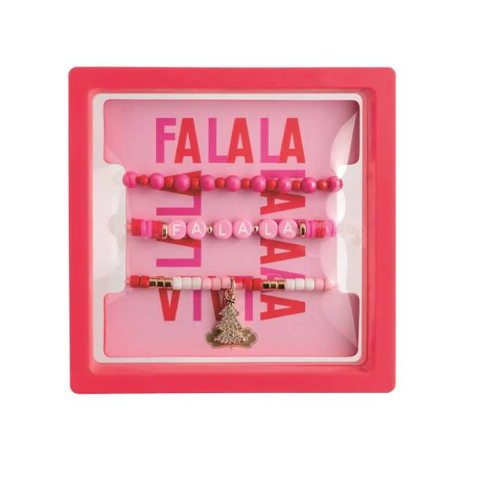 Fa La La Holiday Bracelet Set