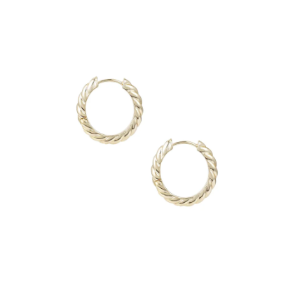 She's Spicy Huggie Earring in Gold