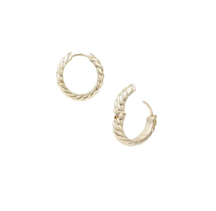 She's Spicy Huggie Earring in Gold