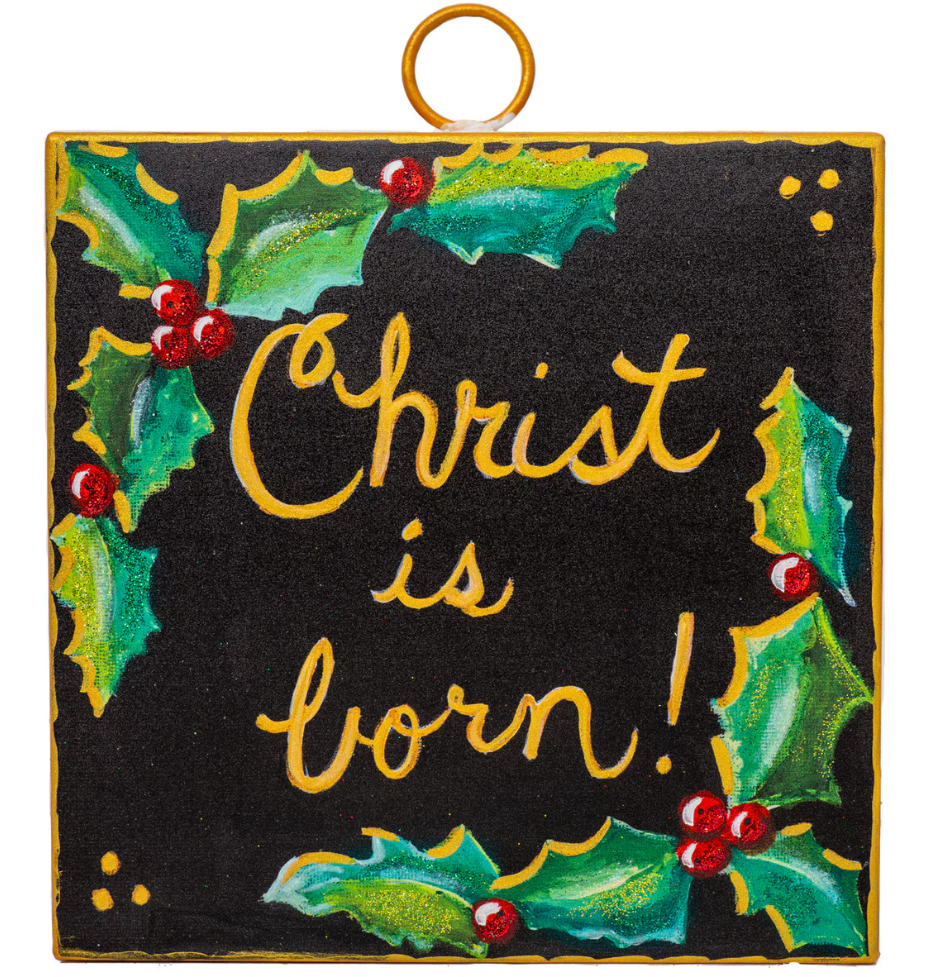 Christ is Born Charm