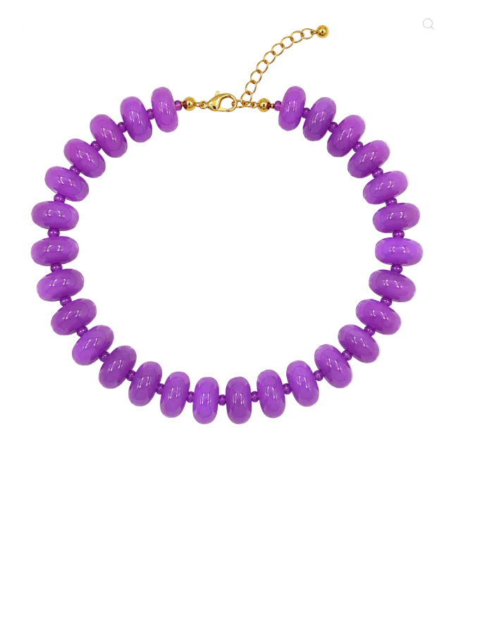 Catalina Collar in Purple