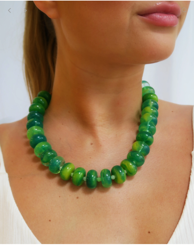 Catalina Collar in Green