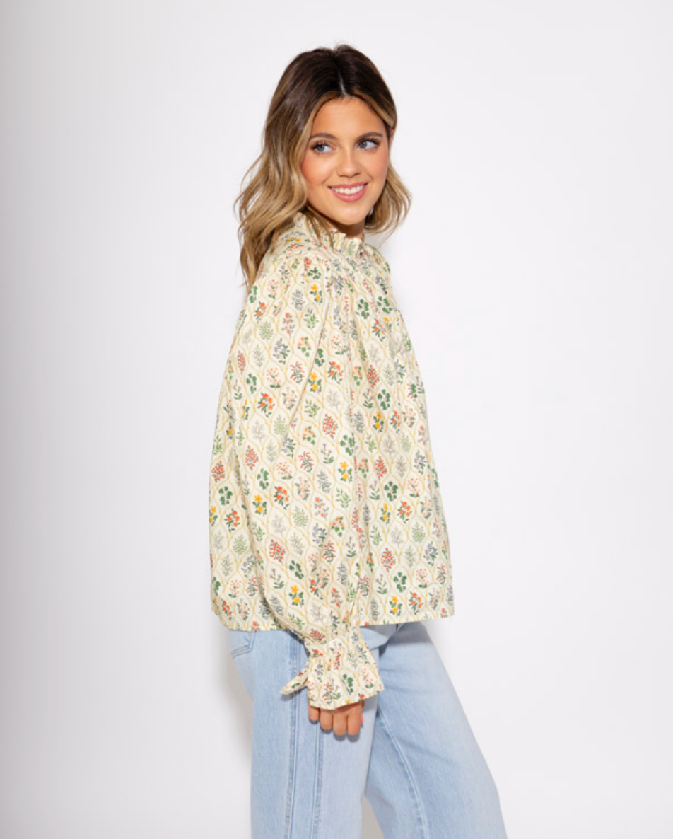 Garden Party Puff Sleeve Top