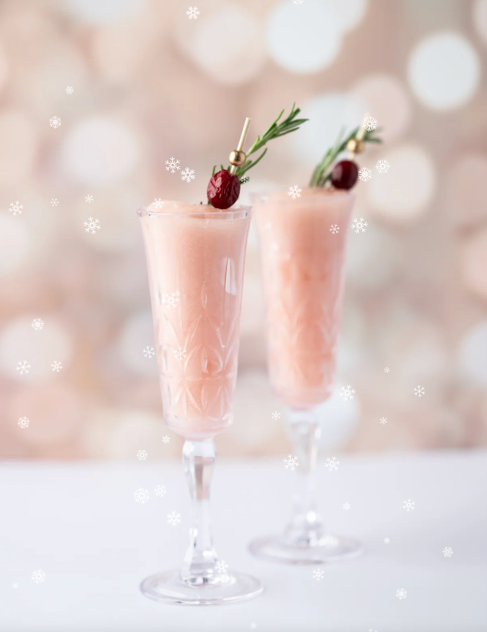 12 Days of Cocktails Poinsetta Cocktail