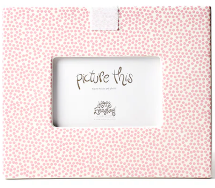 Pink Small Dot Mini Rectangle Frame