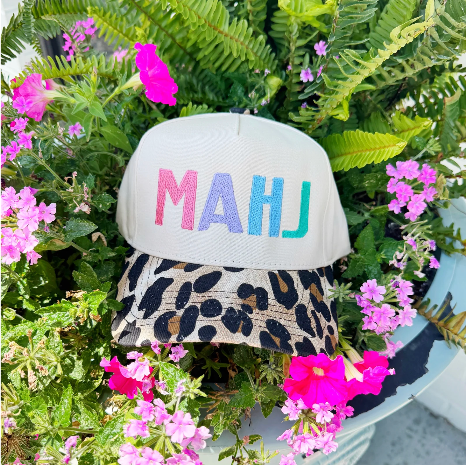 Leopard MAHJ Hat