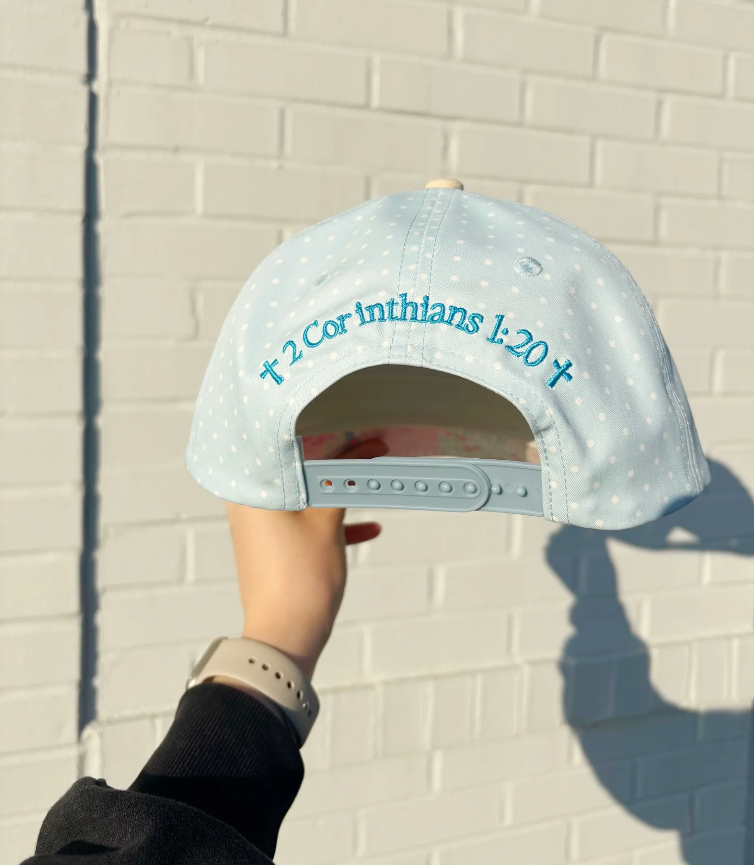 Floral Amen Hat