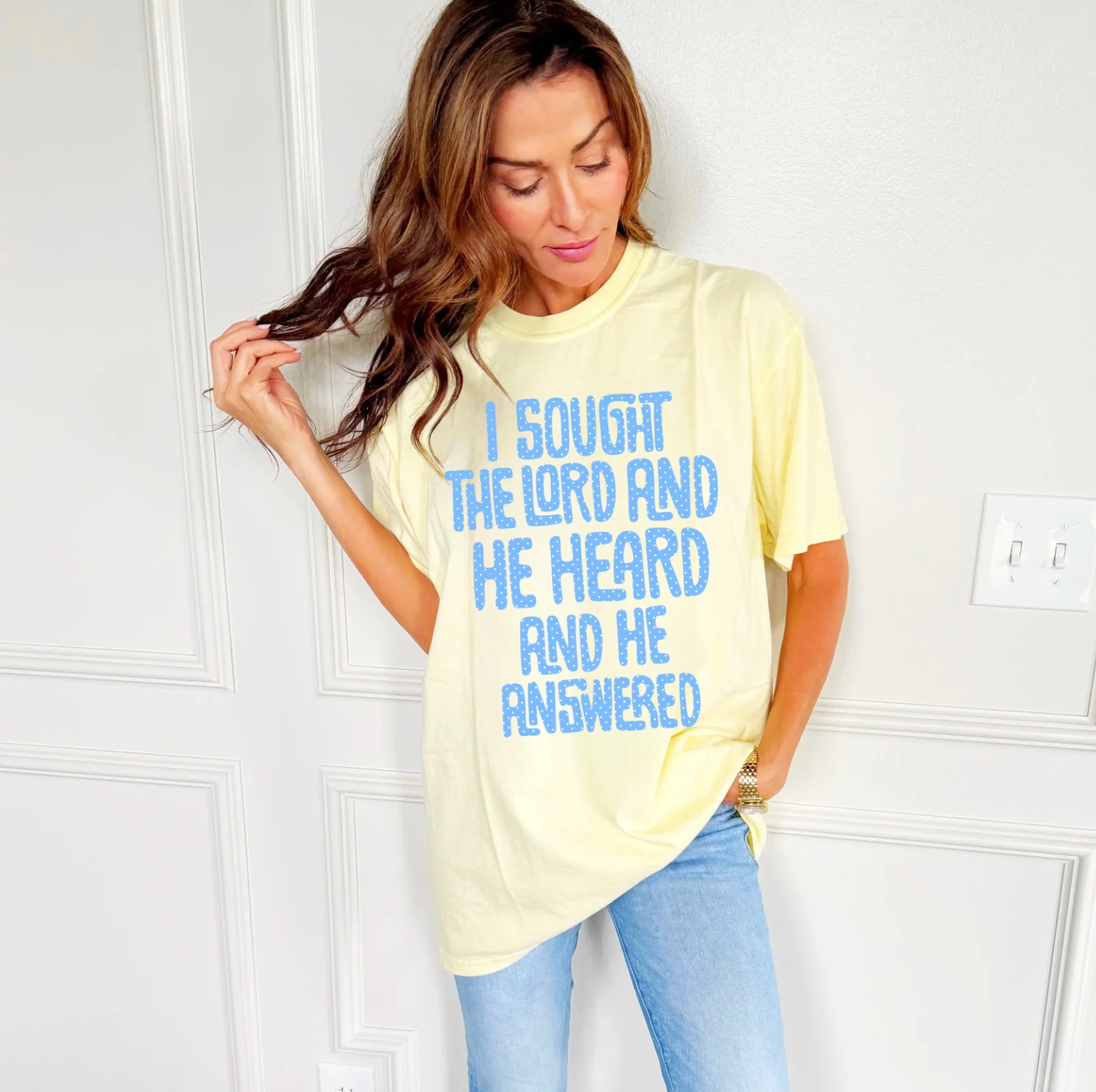 I Sought The Lord Tee