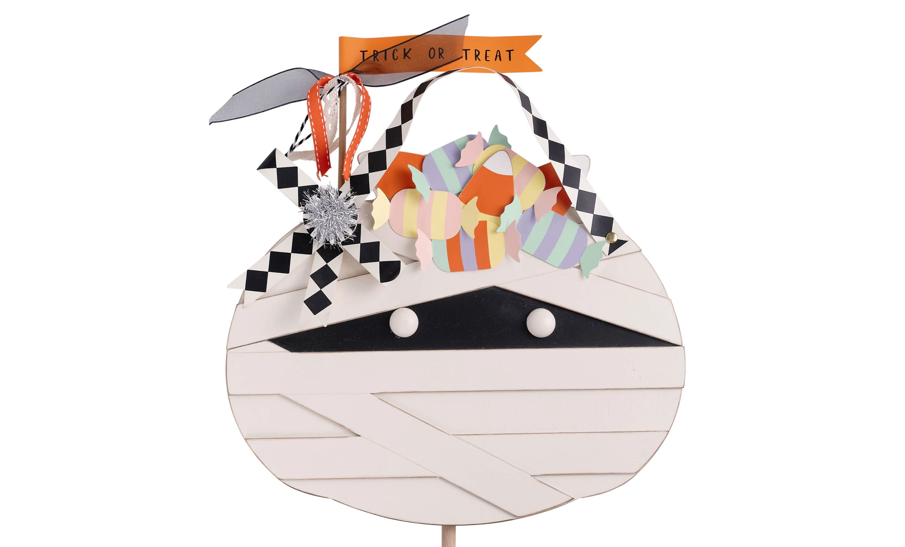 Mummy Candy Pail Topper