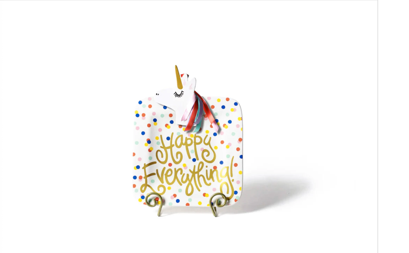 Happy Dot Mini Happy Everything Square Platter