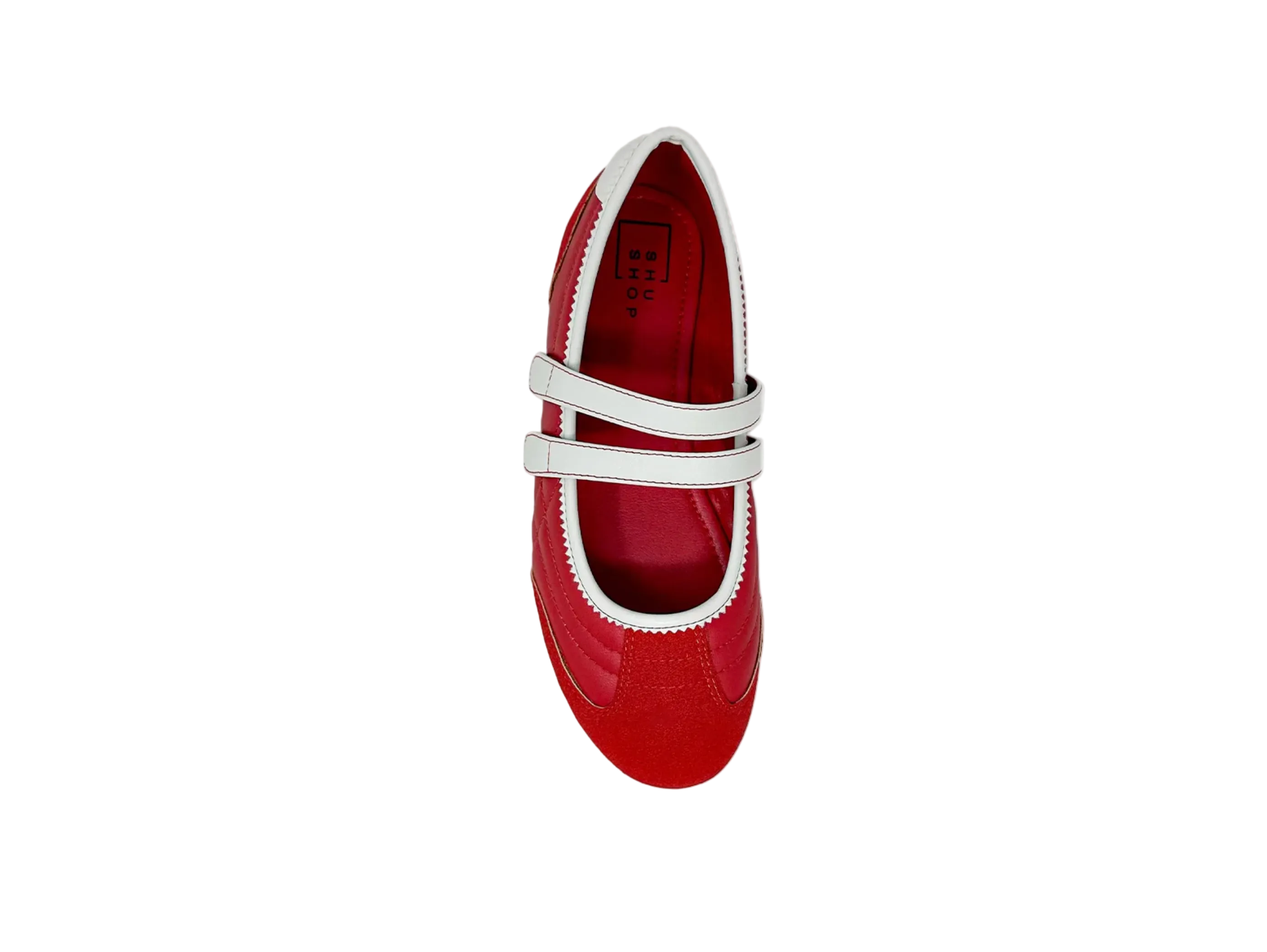 Salome "Sneakerina" Flat in Red