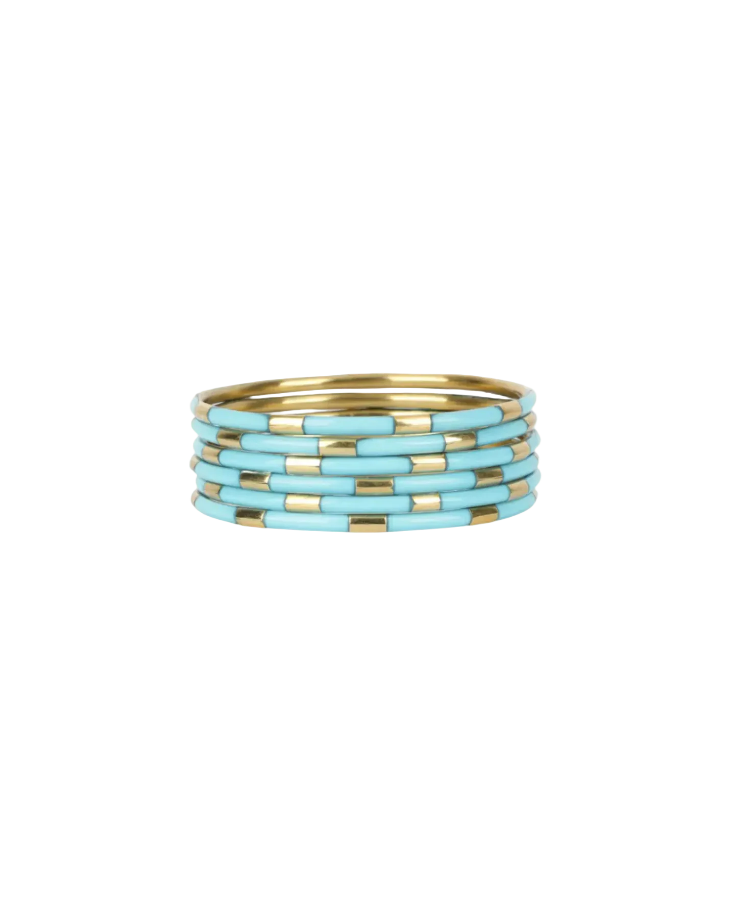 Veda Bangles - Set of 6 - Turquoise